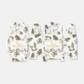 Safari Jungle Animals Birthday Party Favor Box Geschenkschachtel (Ungefaltet)