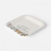 Safari Jungle Animals Boy Baby Dusche Pappteller (Gewinkelt)