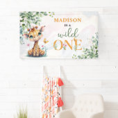 Safari Jungle Animals Geburtstag Banner (Insitu)