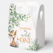 Safari Jungle Animals Geburtstag Geschenkschachtel (Geöffnet)