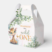Safari Jungle Animals Geburtstag Geschenkschachtel (Vorderseite)