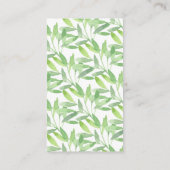 Safari Jungle Baby Showdusche Windeln Raffle Ticke Begleitkarte (Rückseite)