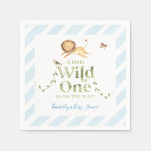 Safari Jungle Babydusche für Baby Girl oder Boy Ni Serviette