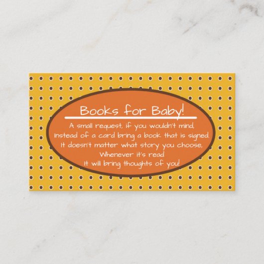 Safari Jungle Books für Baby Invite Card Addition Begleitkarte (Vorderseite)