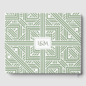 Safari Jungle Cats Wedding Guestbook Gästebuch (Rückseite)