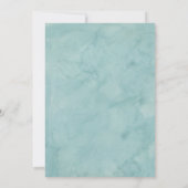 Safari Jungle Lion Boy Baby Dusche Einladung (Rückseite)