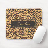 Safari Jungle Print Cheetah Mousepad (Mit Mouse)