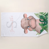 Safari Jungle Strandtuch (Vorderseite)