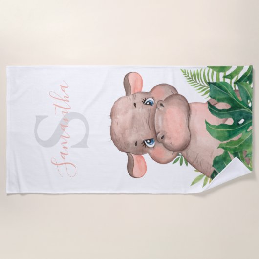 Safari Jungle Strandtuch (Vorderseite)