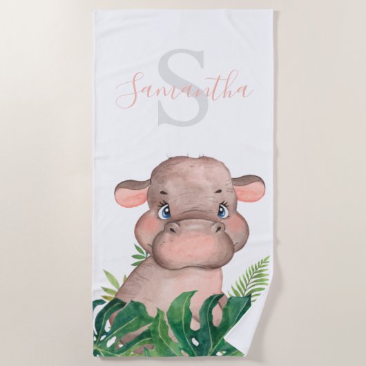 Safari Jungle Strandtuch (Vorderseite)