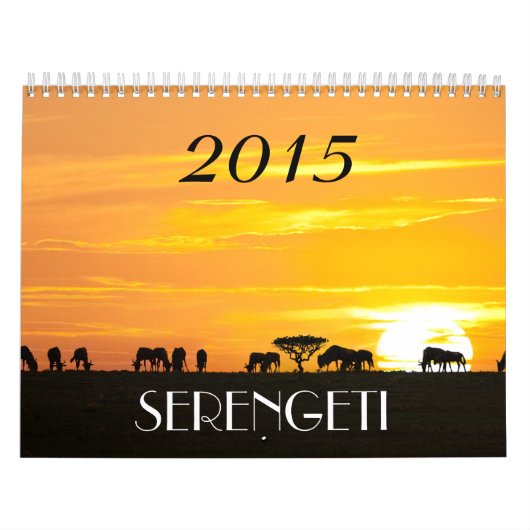 Safari Kalender (Titelbild)