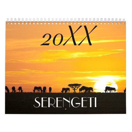 Safari Kalender (Titelbild)