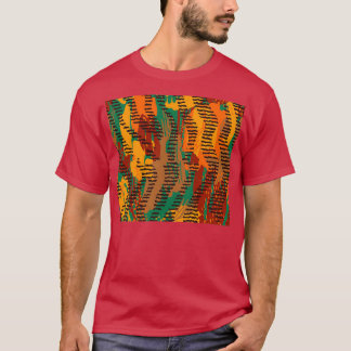 Safari kombiniert mit afrikanischer Tradition T-Shirt