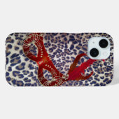 Safari Leopard Print Venice Maskenbildnis Case-Mate iPhone Hülle (Rückseite (Horizontal))