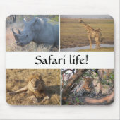 Safari Life Mouse Pad Mousepad (Vorne)