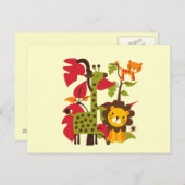 Safari Life Postkarte (Vorne/Hinten)