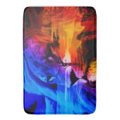Safari Lion Dream Bath Mat Badematte (Vorderseite Vertikal)