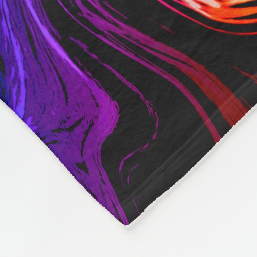 Safari Lion Dream Fleece Blanket (Ecke)