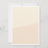 Safari Little Explorer Giraffe Babydusche Einladung (Rückseite)