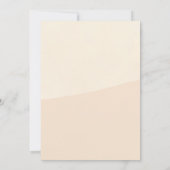 Safari Little Explorer Giraffe Babydusche Einladung (Rückseite)