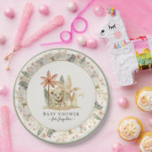 Safari Little King Lion Zebra Giraffe Baby Dusche Pappteller (Party)