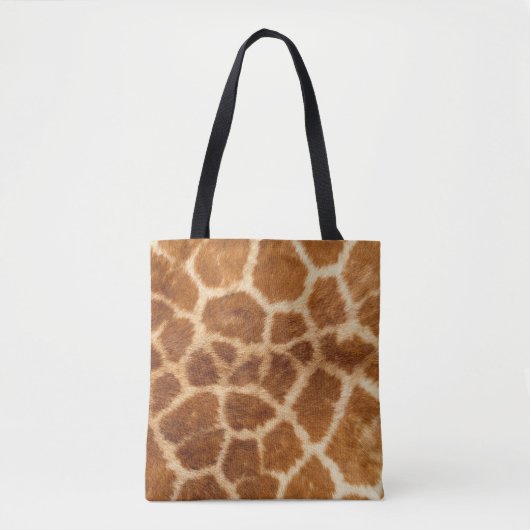 Safari Lovers Giraffe Print Tasche (Vorderseite)