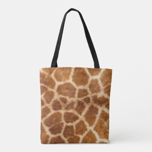 Safari Lovers Giraffe Print Tasche (Rückseite)