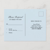 Safari-Löwendschungel, Tierbeispiel Einladungspostkarte (Rückseite)