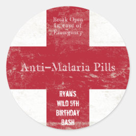 Safari Malaria Stickers