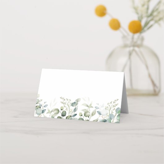 Safari Name Platzkarte (Rückseite)