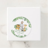 Safari Niedlich Baby Shower Jungle Geschenkanhänger (Beispiel)