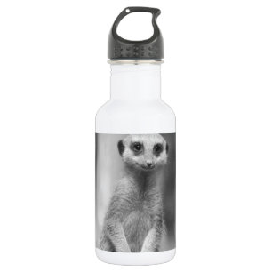 Safari niedliches afrikanisches nobles Suricate Edelstahlflasche