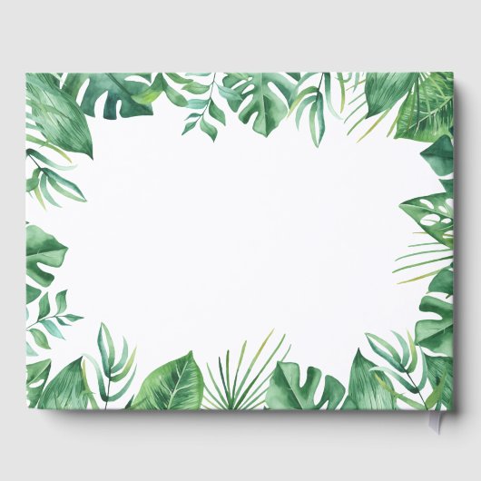 Safari Oh Junge! Babydusche Gästebuch (Rückseite)