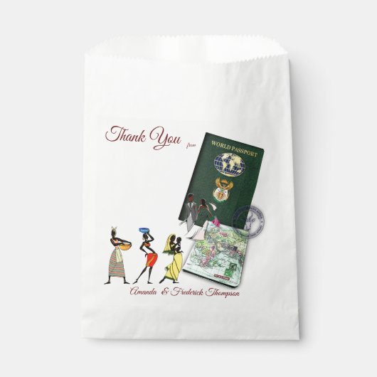 Safari Outdoor Geschenktütchen (Vorderseite)