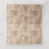 Safari Outdoor Platzkarte (Innenseite Aufgefaltet)