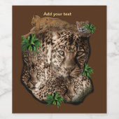 Safari Outdoor Weinetikett (Einzelnes Label)