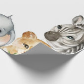 Safari-Packpapier Geschenkpapier (Ecke)