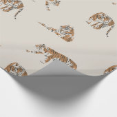 Safari-Papier für einen wilden Dschungel Geschenkpapier (Ecke)