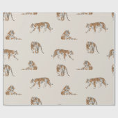 Safari-Papier für einen wilden Dschungel Geschenkpapier (Flach)