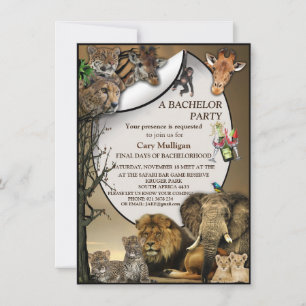 Safari-Park-Junggesellenabschied im Freien