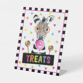 Safari Party Animals Sweet Treats Jungle Sign Sockelschild (Vorderseite)