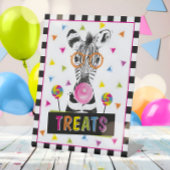 Safari Party Animals Sweet Treats Jungle Sign Sockelschild