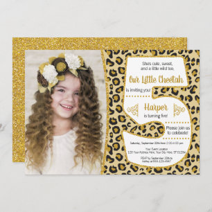 Safari-Party der Cheetah-5. Einladung