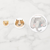 SAFARI-Party Konfetti (Vorderseiten)