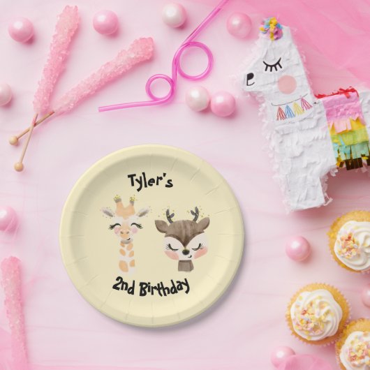Safari Party Personalisierte Teller (Party)