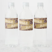 Safari Party Wasser Flasche Wasserflaschenetikett (Flaschen)