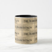 Safari Pattern Doctor Tasse (Zentrum)