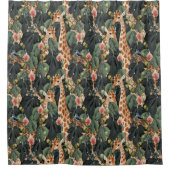 Safari Pattern Duschvorhang (Vorderseite)