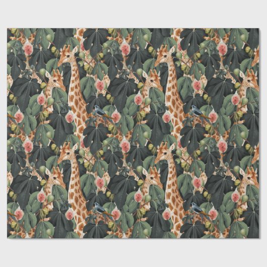 Safari Pattern Geschenkpapier (Flach)