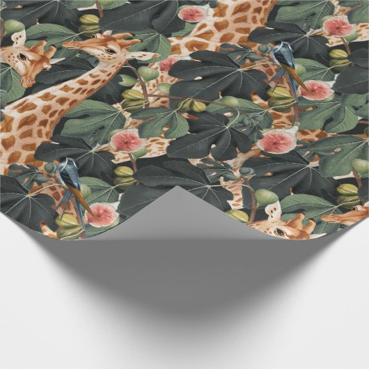Safari Pattern Geschenkpapier (Ecke)